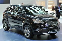 SsangYong Korando, modelo 2012.