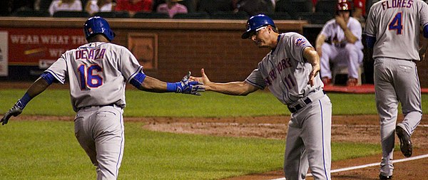 Teufel with the Mets in 2016.