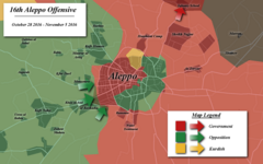 28 ottobre-5 novembre: seconda offensiva ribelle a sud-ovest di Aleppo