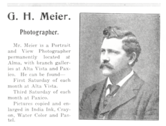 publicité de G. H. Meier, 1907