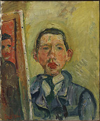 Auto-Portrait par Chaïm Soutine