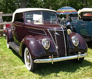 <span class="mw-page-title-main">1937 Ford</span> Motor vehicle