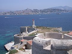 Marsella vista desde el castillo de If