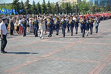 The Band of the Donetsk Garrison in 2013. 2013. Den' Pobedy v Donetske 119.jpg