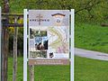 Deutsch: Infotafel zum nahe der St.-Anna-Kapelle in Mulfingen.