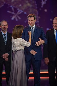 BR,Bayerisches Fernsehen,Frankenhalle,Live-Sendung,Markus Söder,Sabine Sauer,Sternstunden-Gala,Sternstundengala