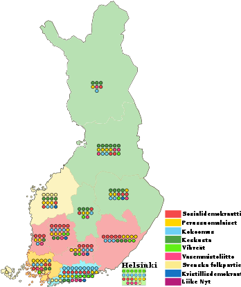 2019 Finnish parliamentary election.svg