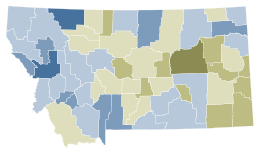 2020 Montana Initiative 190 resultatkart etter county.svg