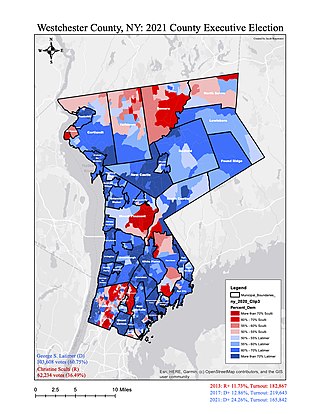 <span class="mw-page-title-main">2021 Westchester County Executive election</span> New York election