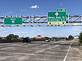 File:2022-07-30 16 10 18 View north along Interstate 95 (Delaware Expressway) at Exit 26 (New Jersey State Route 90, Betsy Ross Bridge, Aramingo Avenue) in Philadelphia, Pennsylvania.jpg