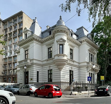 The Mitilineu House, a city-house in Bucharest, dating from 1898