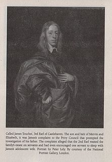 James Tuchet, 3rd Earl of Castlehaven Irish nobleman