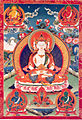 毗卢遮那佛在藏传佛教唐卡中以四面佛的形象出现。