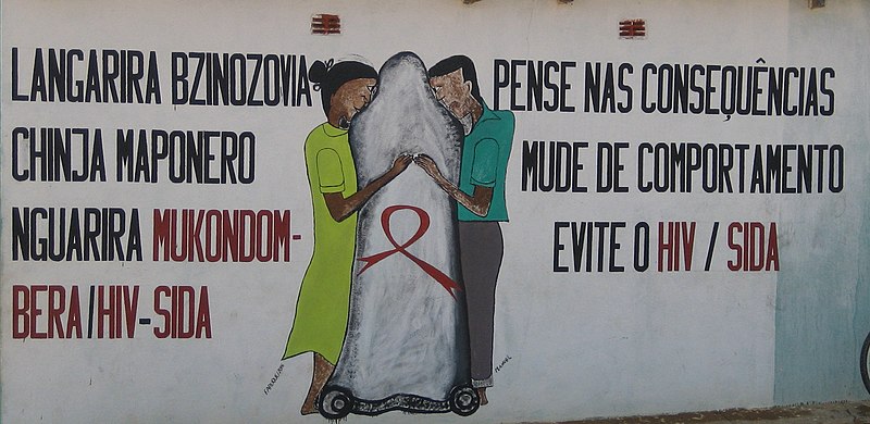File:AIDS awareness in Machaze district, Mozambique (Ndau and English).jpg