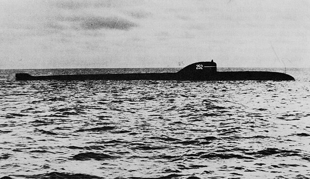 K-5, a Soviet November-class SSN, the threat that made Western conventional SSKs obsolete