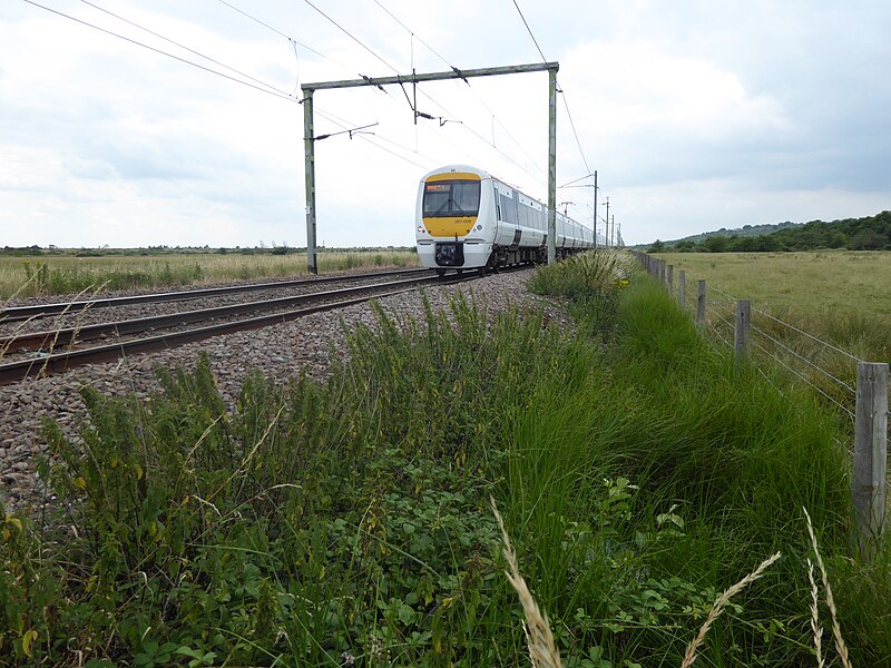 File:A C2C train approaching a foot crossing - geograph.org.uk - 5458947.jpg