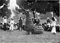 Une cérémonie shan de danse du cerf au début des années 1900.