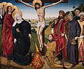 * Nomination Altar of the Crucifixion, so-called Sayn Altar in the Treasurz of the Imperial Cathedral, Aachen --Cccefalon 03:45, 15 September 2014 (UTC) * Promotion Very good, but can you widen the crop on top and on the sides? --Uoaei1 06:34, 15 September 2014 (UTC) Unfortunately no. This image got evey pixel that is visible within the frame. If I widen the crop, the wooden frame starts. You easily can verify this in the inventory of Treasury Aachen. --Cccefalon 08:37, 15 September 2014 (UTC)