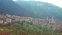 Skyline of Piglio