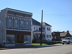 Gebäude in Affton, Missouri, Oktober 2012