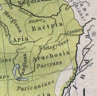 The area during 500 B.C. was recorded as Arachosia and inhabited by a people called the Pactyans.