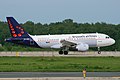 Airbus A319 авиакомпании Brussels Airlines в аэропорту Домодедово
