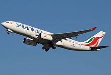 Airbus A330-200 der SriLankan Airlines