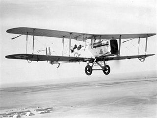 Airco DH.9A 1918 bomber aircraft by Airco