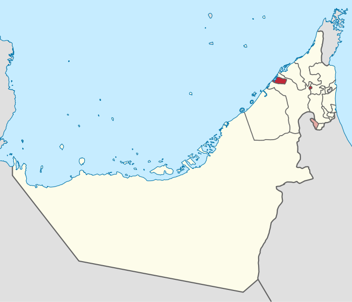 File:Ajman in United Arab Emirates.svg