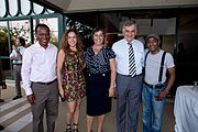 From left to right: Ulisses Corrêa e Silva, Daniela Mercury, Fernanda Brito Marques, Juca Ferreira and Tito Paris (2 June 2010)