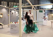 Анастасия Гаврилова на выставке iSaloni Salone del Mobile Milano, Милан 2016