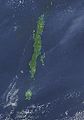 satellite photo of the Andaman islands