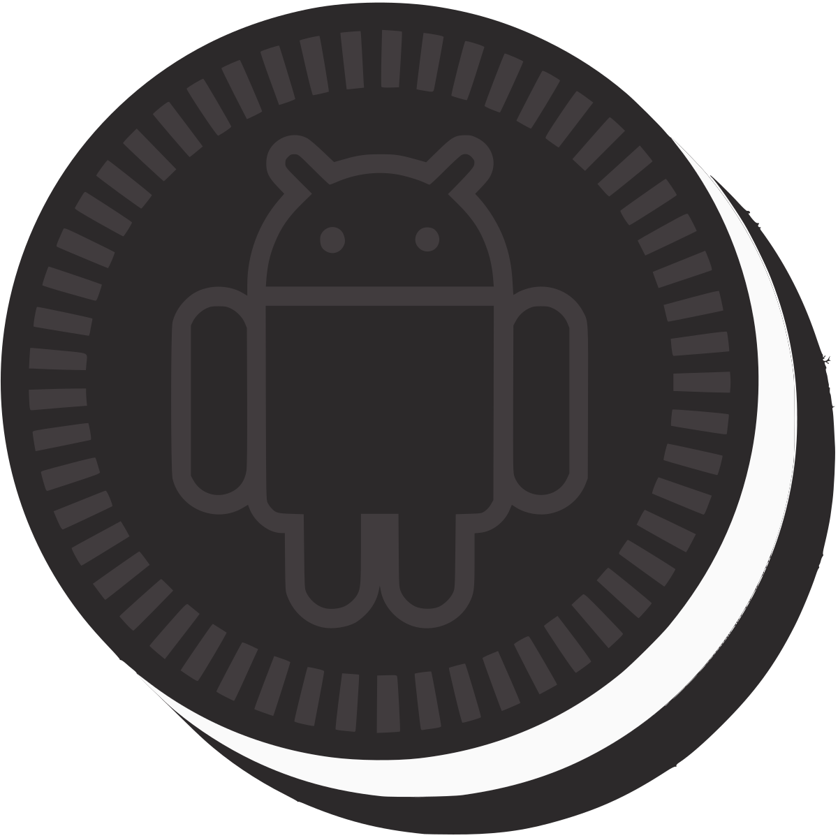 File:Android Oreo 8.1 logo.svg - Wikimedia Commons