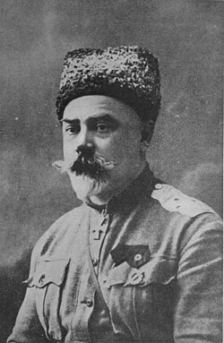 O cheneral ruso Anton Ivanovitch Denikin