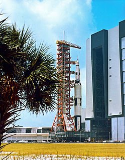 SA-500F Test model of the Saturn V rocket