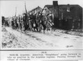 Argonne (France). American "doughboys" going forward to take up position in the Argonne regions, passing through the village of Clermont, 24 Oct. 1918 LCCN2003662322.tif