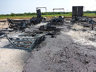 <span class="mw-page-title-main">2017 Arkema plant explosion</span> 2017 industrial disaster in Crosby, Texas