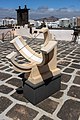 * Nomination Equatorial sundial, Castillo de San Gabriel --Mike Peel 21:49, 8 February 2023 (UTC) * Promotion It needs a PC --Poco a poco 22:03, 8 February 2023 (UTC) @Poco a poco: Thanks for the review, PC done. Thanks. Mike Peel 18:14, 9 February 2023 (UTC)  Support Good quality. --Poco a poco 17:17, 10 February 2023 (UTC)