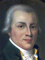 Verlagsgründer Bernhard Schott, Gemälde um 1780 (Quelle: Wikimedia)