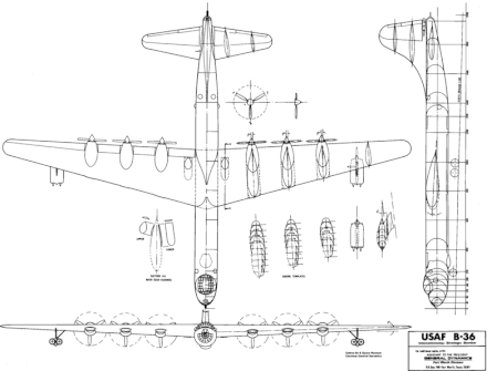 Б 36 размеры. B-29 бомбардировщик схема. Самолёт Convair b 36. Convair b-36 «Миротворец». B-36 бомбардировщик схема.