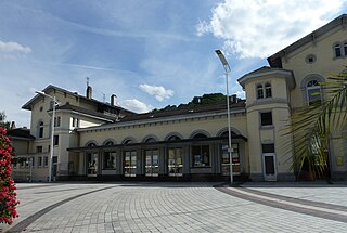 <span class="mw-page-title-main">Bad Ems station</span> Railway station in Bad Ems, Germany