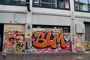 Graffiti in Seattle in June 2020 BLM Seattle on June 7, 2020 - 8.jpg