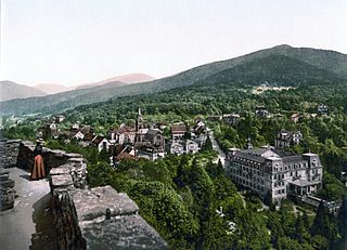 Blauen (Badenweiler) mountain of the Black Forest, Germany