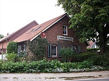 Bahnhof Carolinensiel, altes Empfangsgebäude