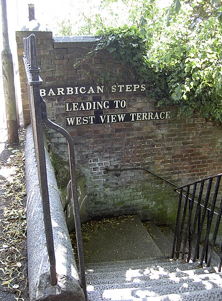 File:Barbican Steps - geograph.org.uk - 3644725.jpg