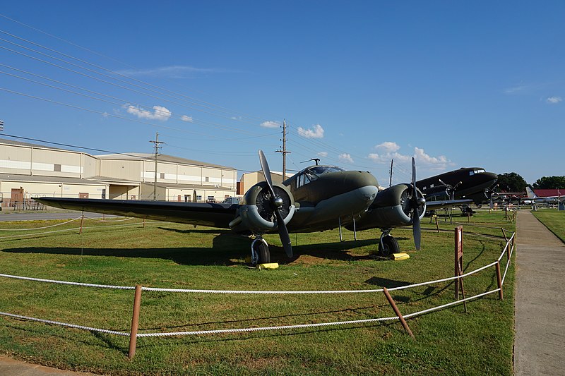 File:Barksdale Global Power Museum September 2015 18 (Beechcraft C-45F Expeditor).jpg