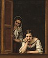 "Dve ženy pri okne", 1665-1675
