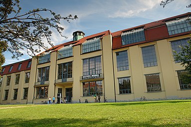 Early modern architecture: Bauhaus University in Weimar, Germany, built 1911