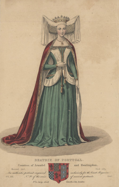 File:Beatrix of Portugal, Countess of Arundel and Huntingdon (1840) - Edward Hargrave.png