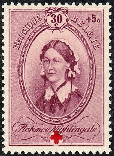 File:Belgium, Florence Nightingale,1939 issue.jpg